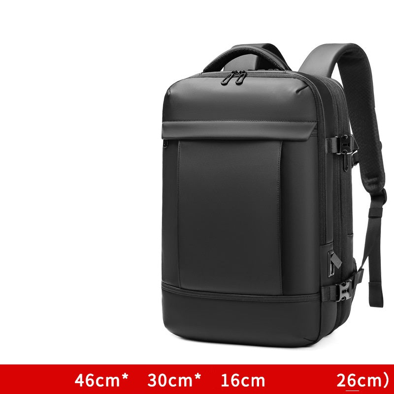 Men's Backpack With Large Capacity Waterproof Outdoor Travel Bag That Can Be Expanded